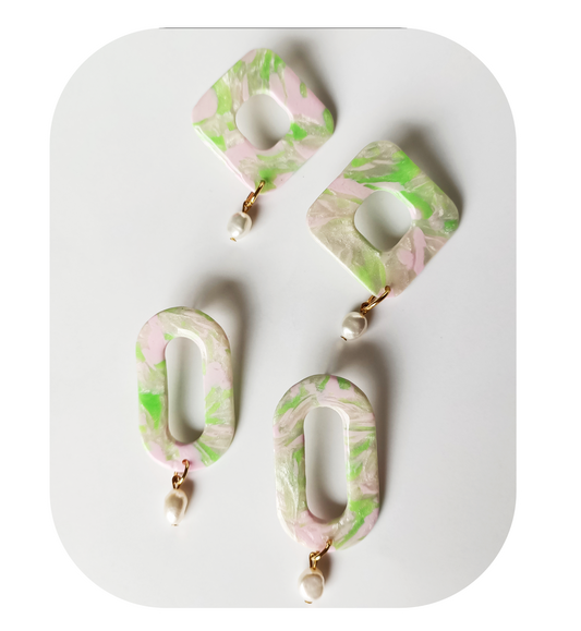 Boucles Mariah Carré - Flora